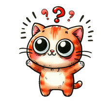 Wall Decal Sticker Cute Funny Cat Wall Sticker 18X18cm Large