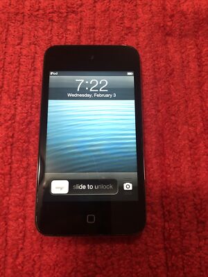 Apple iPod Touch 4th Generation 8GB Model: A1367 Black #58 | eBay