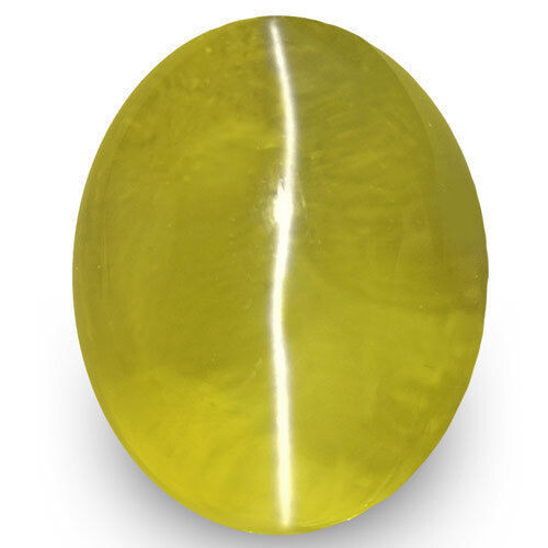 IGI Certified SRI LANKA Chrysoberyl Cat's Eye 1.91 Cts Natural Untreated Oval - Picture 1 of 4