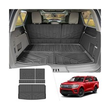 Trunk Mat Backrest Mat for 2018-2024 Ford Expedition Max/Lincoln Navigator ...