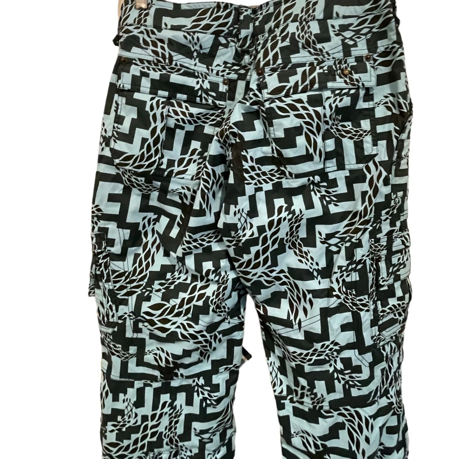 burton dry ride lucky geometric pants