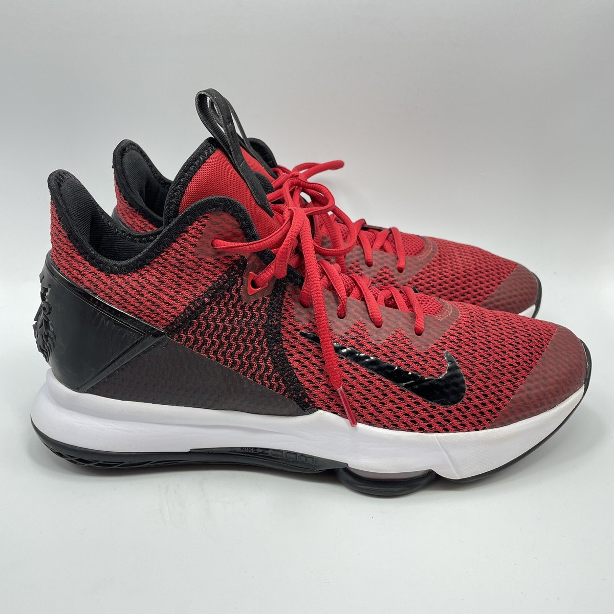 Nike LeBron Witness 4 Red Black Basketball Shoes Mens 7.5 Sneakers BV7427-002 Nike LeBron Witness 4 Gym Red | eBay main image 2