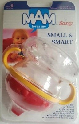 Mam oz Toddler Plastic Baby Infant Spill Proof Training Sippy