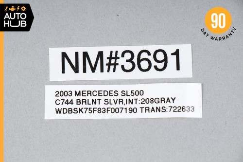 Mercedes R230 SL500 CLK320 Front Bumper Parking Sensor Wire Harness PDC OEM - Picture 12 of 12