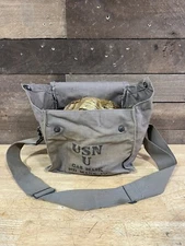 Vintage US Navy ND Gas Mask Mark IV NOS