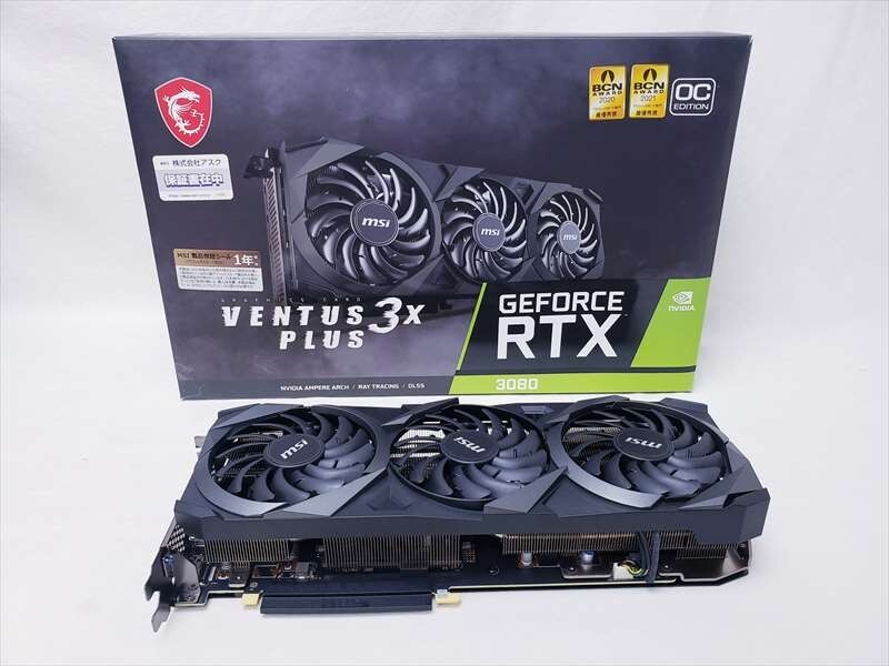 MSI GeForce RTX 3080 VENTUS 3X PLUS 10G OC LHR GDDR6X | eBay