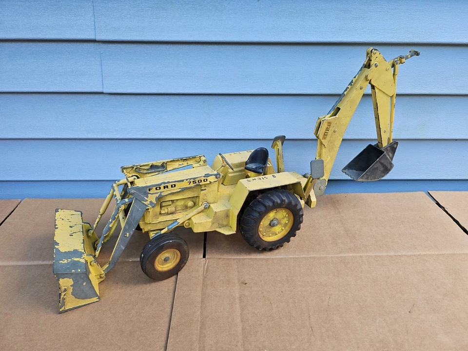 Ford 7500 Loader Backhoe/ Digger Tractor 28" See Pics Trl7 - Image 2 of 4