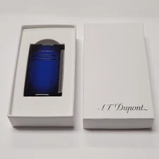 S.T. Dupont Maxijet Sunburst Blue Lighter | 20164N | NEW IN BOX |