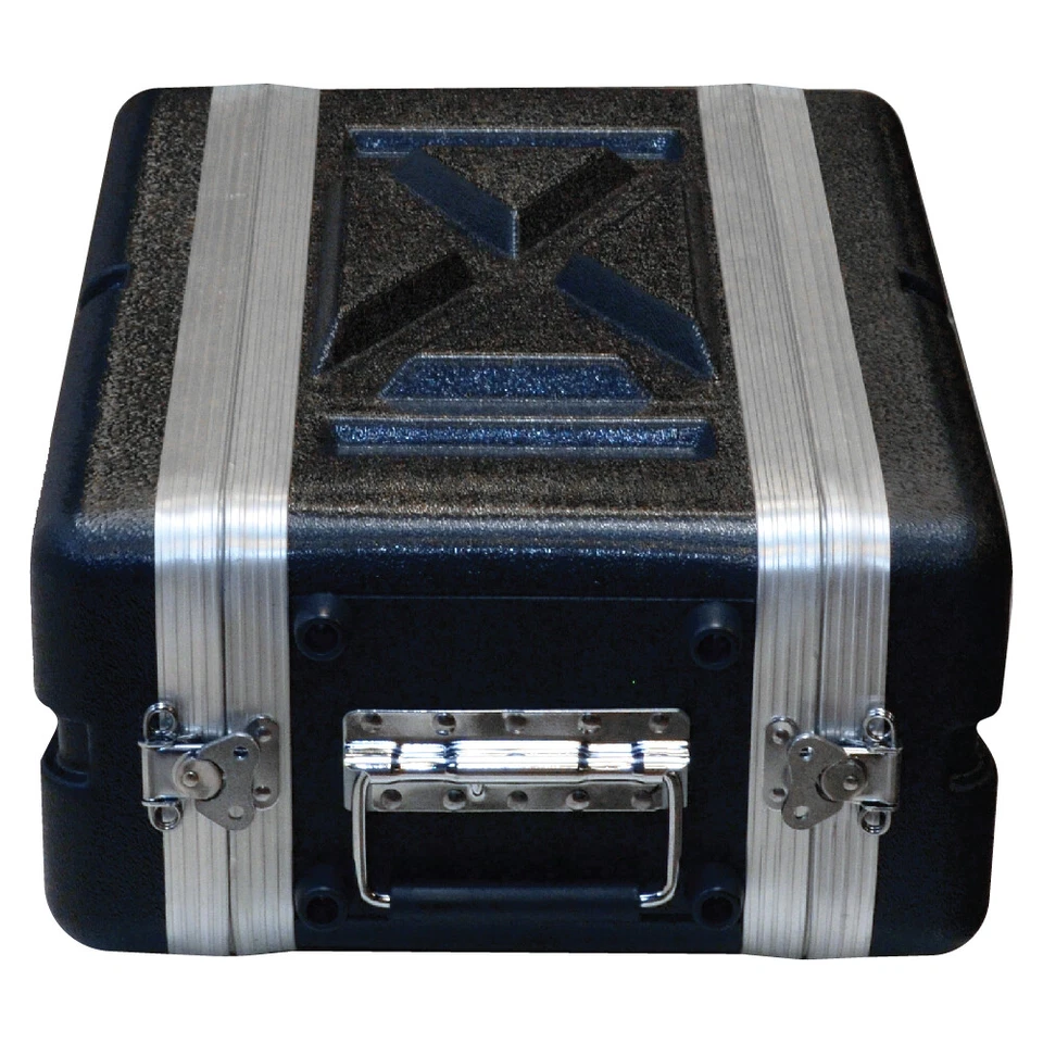 Lightweight 3 Space Compact ABS Rack Case - 3U PA DJ Shallow Rack Case - Image 4 of 4