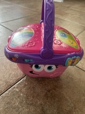 LeapFrog Shapes and Sharing Picnic Basket, Pink - Basket only -Working