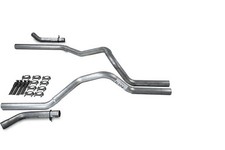 Chevy Gmc 1500 07-14 2.5 Dual Exhaust Kits No Muffler Corner Exit Chevy Gmc 1500 07-14 2.5 Dual Exhaust Kits No Muffler Corner Exit