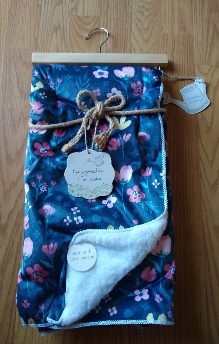 Tiny garden store baby blanket