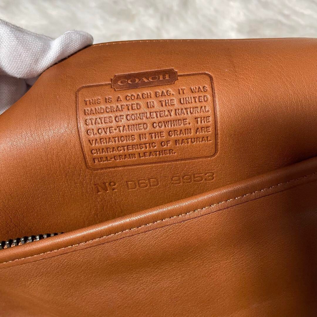 Old Coach Shoulder Bag 9953 Brown Leather Vintage Used #50118 | eBay