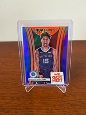 Panini NBA Hoops Premium insert we got next #4 Brandon Clarke Blue Prizm RC