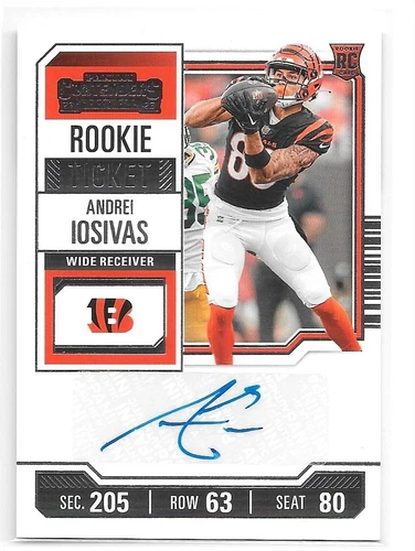 2023 Panini Contenders Andrei Iosivas #217