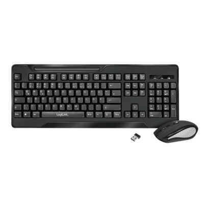 Tastatur Funk Maus Kabellos Keyboard Computer Layout Deutsch