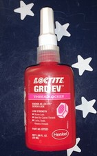 LOCTITE THREADLOCKER Grade EV 50mL Screw Nut Lock Damaged Label Shows 5/24 