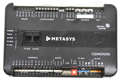 Johnson Controls Metasys M4-CGM09090-0 General Purpose Controller CGM 09090.