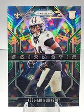 2024 Panini Prizm #7 Kool-Aid McKinstry Prizmatic Green Prizm Rookie Saints RC