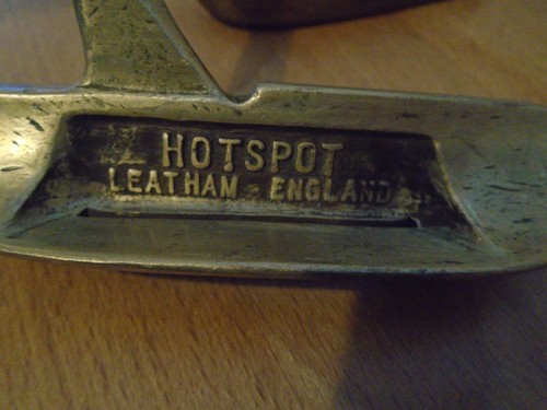 PRE~LOVED 2 BLADE PUTTERS~1HOTSPOT/1 GOLD STRIKE ~HEAVILY TOE DOWN~35.5" - Picture 2 of 5