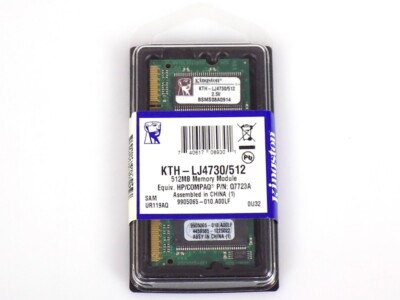 Barrette Mémoire DDR1 Kingston 256 Mo PC2100 - SO-DIMM 266 MHz - Occasion