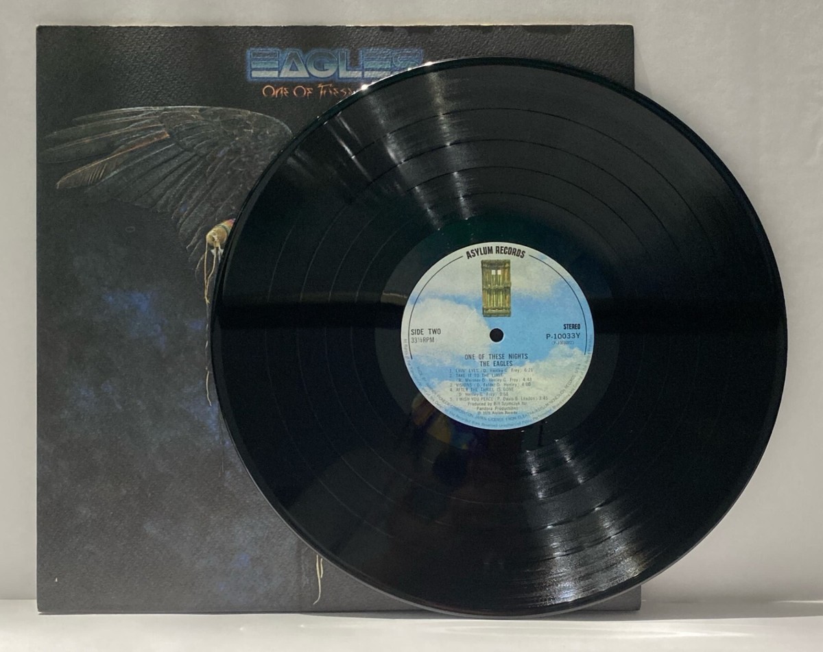 Eagles - One Of These Nights - Japan Vinyl Insert - P-10033Y Eagles - One Of These Nights - Japan Vinyl Insert - P-10033Y