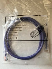3Ft. Category 6 Patch Cord (UTP) Purple