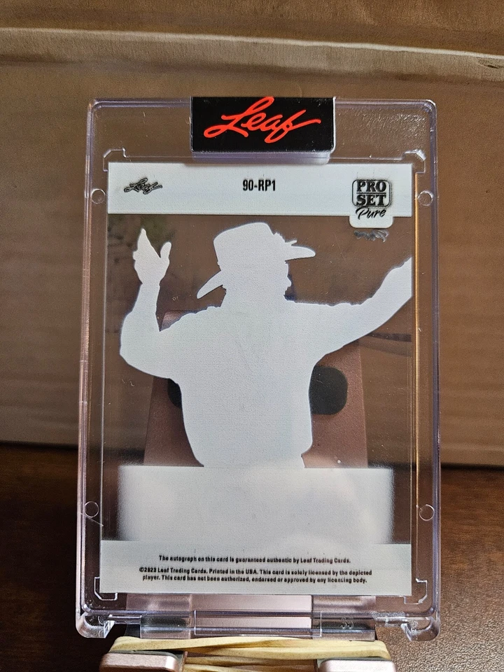 2023 Leaf Pro Set #90RP1 Richard Petty Pure '90 Pro Set Magenta Spectrum /15 - Image 3 of 4