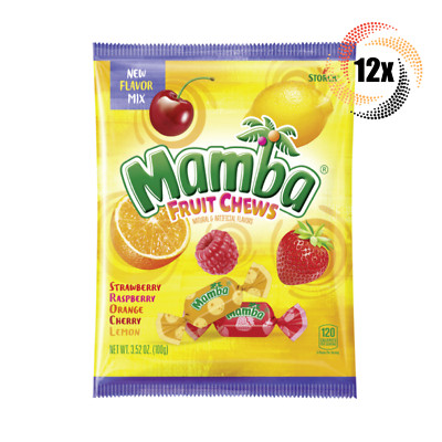 Mamba Fruit Chews Peg Bag