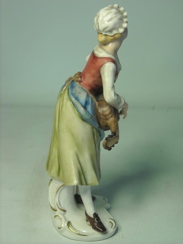 Figura Goebel HURDY GURDY PLAYER Bochmann FR 23 7,5" 19 cm Primera Calidad - Imagen 3 de 7