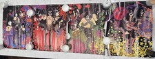 78 KISS Aucoin Mural Art Puzzle Posters Simmons Stanley Criss Frehley Rock Ready