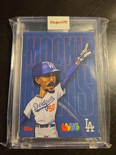 2021 Topps Project 70 - Blue the Great 2020 Topps Baseball #412 Mookie Betts