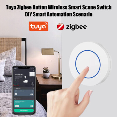 Tuya Zigbee Remote Mini Wireless Scene Switch DIY Smart Automation Scenario lot