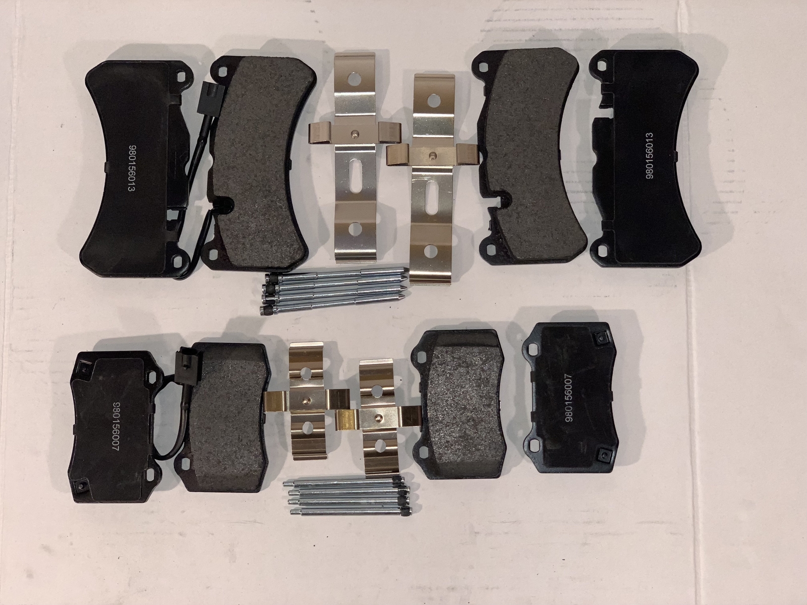 Maserati Ghibli Quattroporte Front and Rear brake pads Low dust