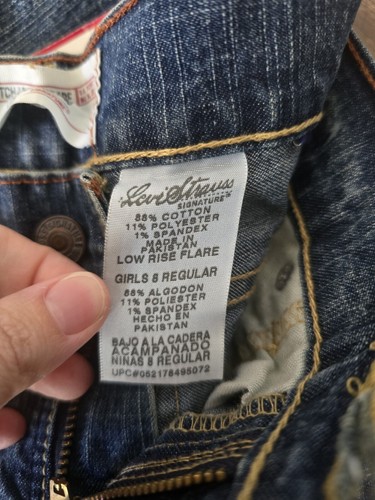 Levis Girls Y2k Sz 8 Flare NWT - Picture 2 of 7