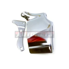 SBC Chrome Alternator Bracket LWP SB Chevy 265 283 305 327 350 Long Water Pump