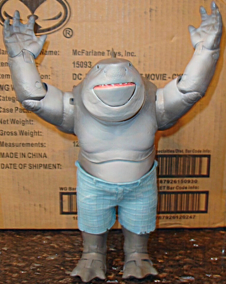 DC MULTIVERSE KING SHARK フィギュア King Shark Action Figure McFarlane DC Multiverse Gold Label