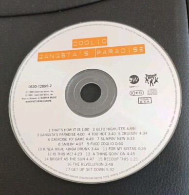 CD - Coolio feat. L. V. - Gangsta's Paradise