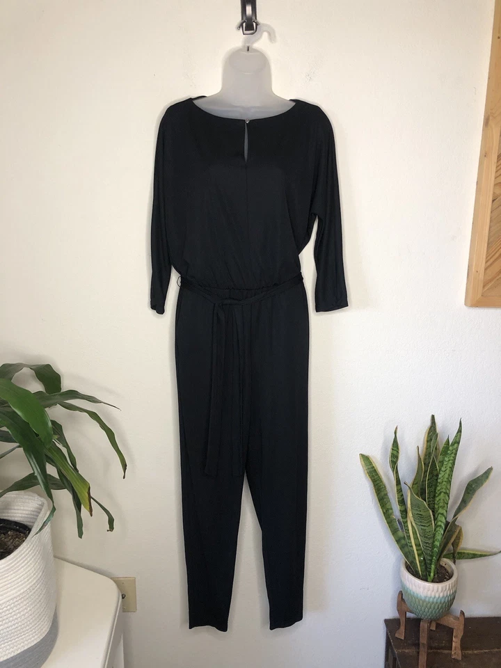 Mono Lauren Ralph Lauren Para Mujer Talla Pequeña Negro Manga Larga Nuevo Con Etiquetas Nuevo Foto 4 de 4