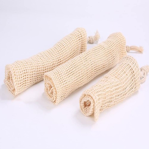 Eco-friendly Cotton Mesh Bag for Produce Reusable Vegetable Storage Fruit S/M/L - Picture 4 of 6