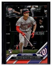2024 Topps Now #192 Trey Lipscomb Red Parallel #d /10 RC