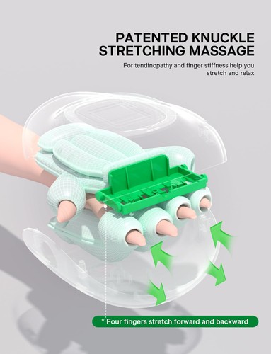 Hand Massager with Heat and Compression & Stretching, Multi-Customize Massage... - Picture 2 of 9