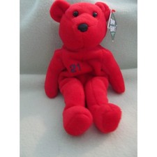 Vintage 1998 Salvino's Bamm Beanos Sammy Sosa 21 Red Plush Bear NOS MLB