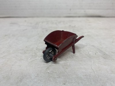 Vintage Cast Mixed Metal Miniature Wheelbarrow