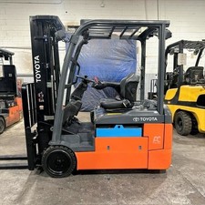 Used 2021 Toyota 8FBE20U Electric Forklift - close-up view