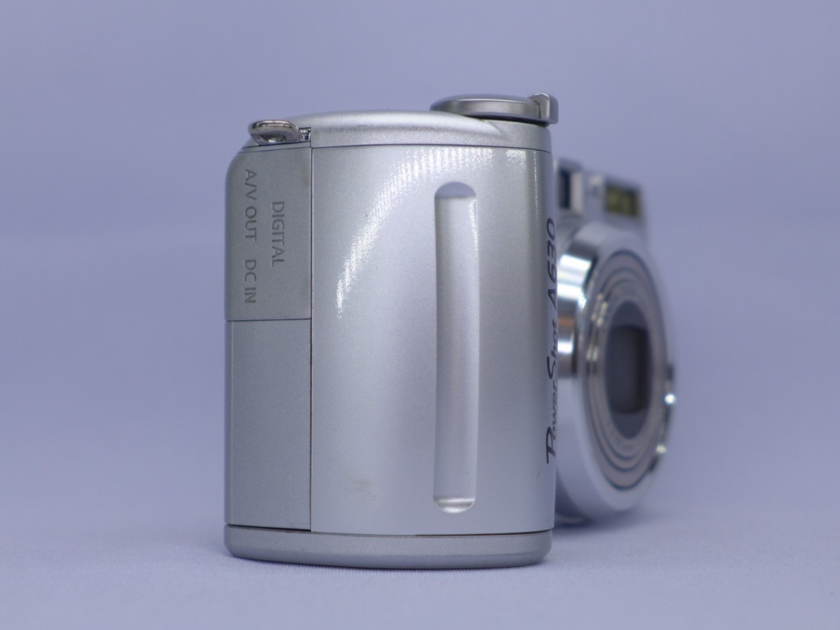 Canon PowerShot A630 8.0MP / CCD Digital Camera Silver | eBay