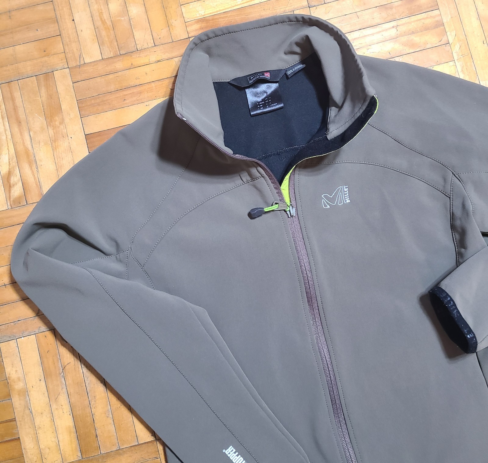 Millet Soft Shell Lined Windstopper Full Zip Shie… - image 2