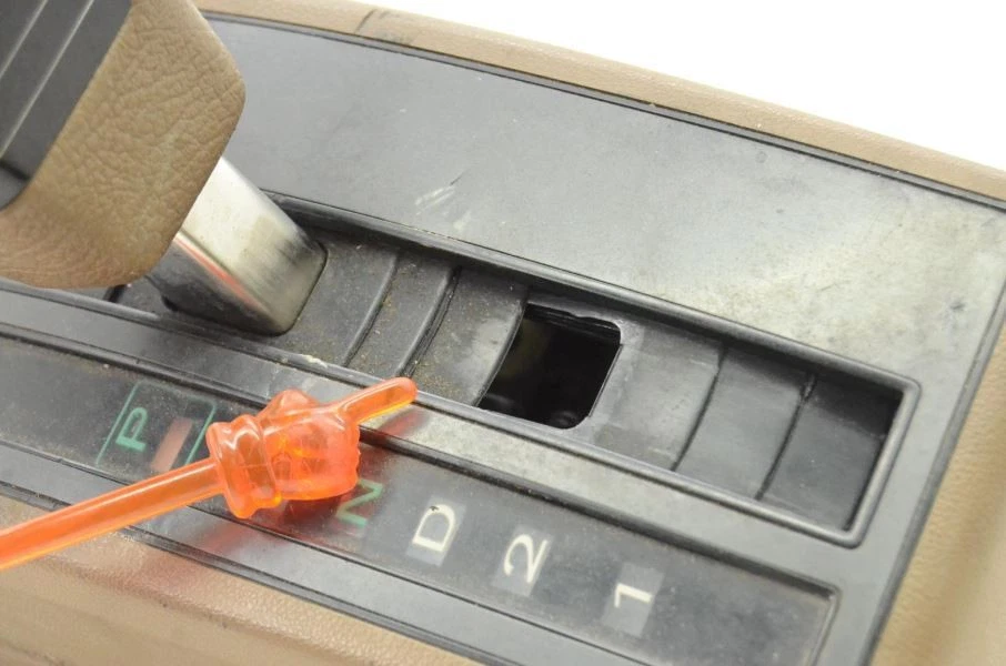 Nissan 300ZX VG30 1987-1989 2+0 conjunto de palanca de cambios automática bronceada Foto 3 de 4