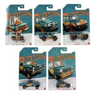 Hot Wheels Pearl AND Chrome SET 5Pcs MIX 2 HDH54 NEW Diecast Metal Models