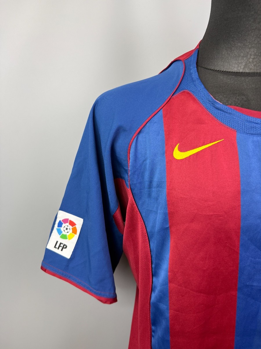 BARCELONA 2004 2005 PUYOL HOME SHIRT FOOTBALL SOCCER JERSEY NIKE